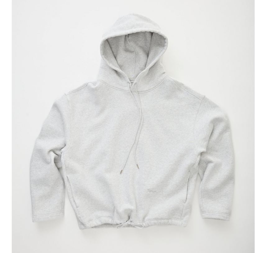 Tenue. Slater Hoodie Light Grey Melange
