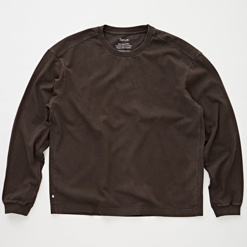 Tenue. Brad Long Sleeve Tee Sunfaded