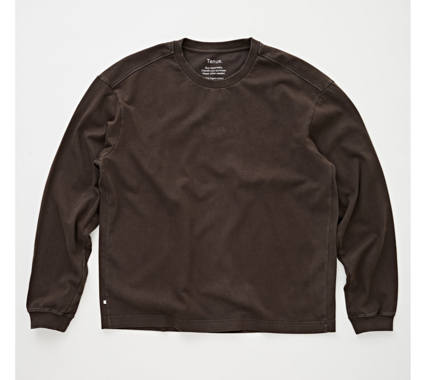 Tenue. Brad Long Sleeve Tee Sunfaded