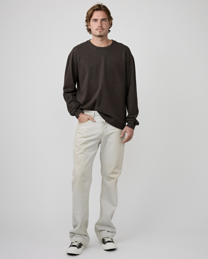 Tenue. Brad Long Sleeve Tee Sunfaded