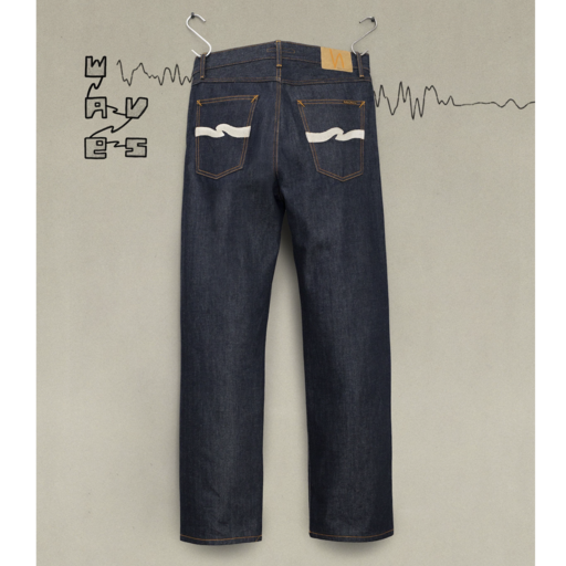 Nudie Jeans Tuff Tony Ecru Waves