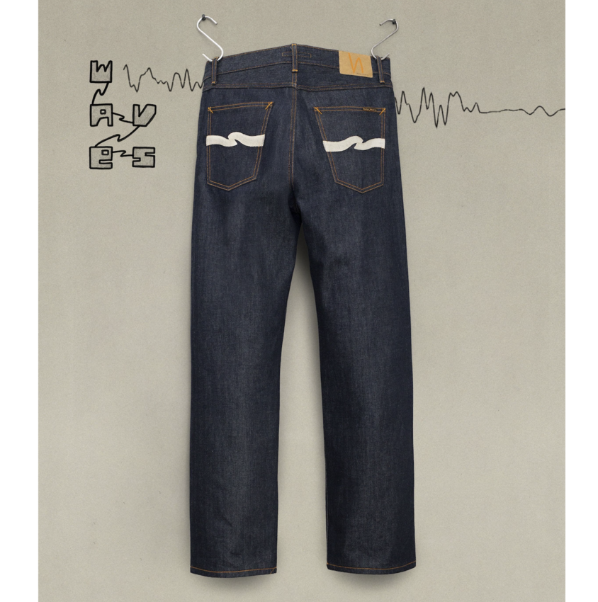 Nudie Jeans Tuff Tony Ecru Waves