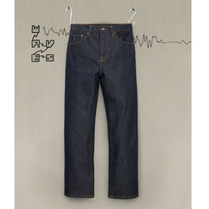 Nudie Jeans Tuff Tony Ecru Waves