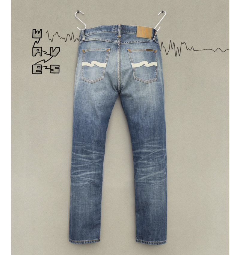 Nudie Jeans Gritty Jackson Tidal Waves