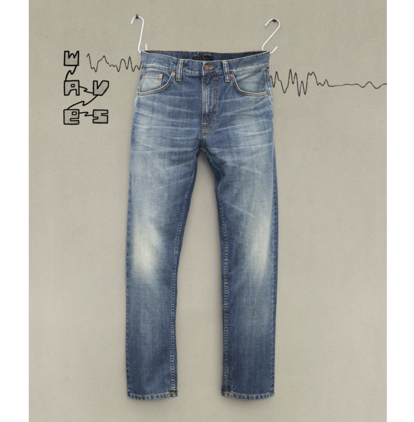 Nudie Jeans Gritty Jackson Tidal Waves