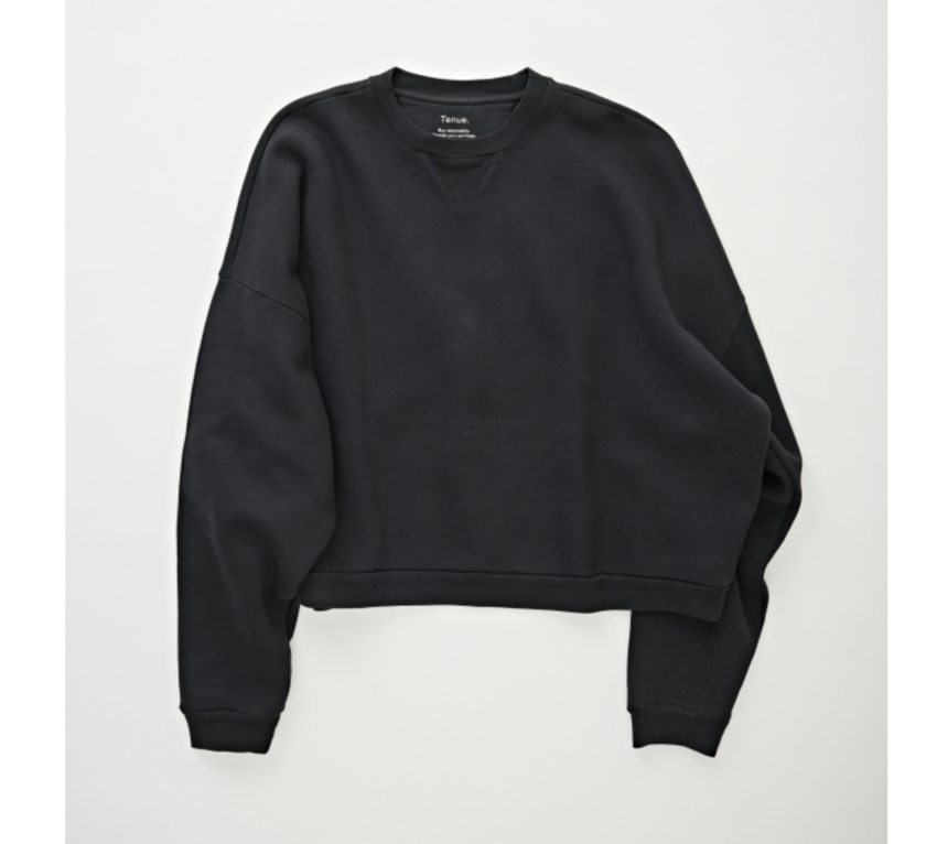 Tenue. Finn Sweat Vintage Black