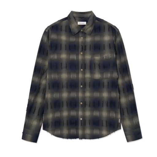 Wood Wood Carter Shirt Salute Check