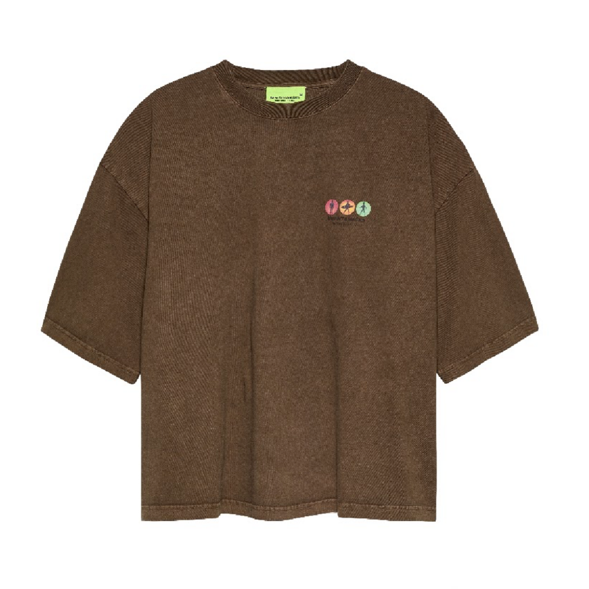 New Amsterdam Surf Association  Traffic Tee Brown