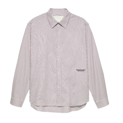 New Amsterdam Surf Association  Beach Shirt White Stripe