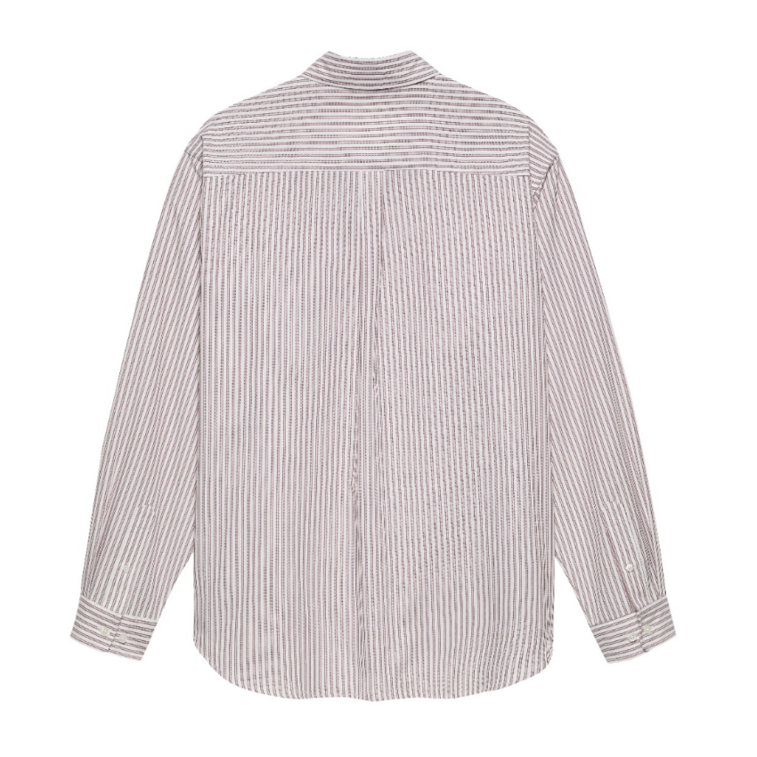 New Amsterdam Surf Association  Beach Shirt White Stripe