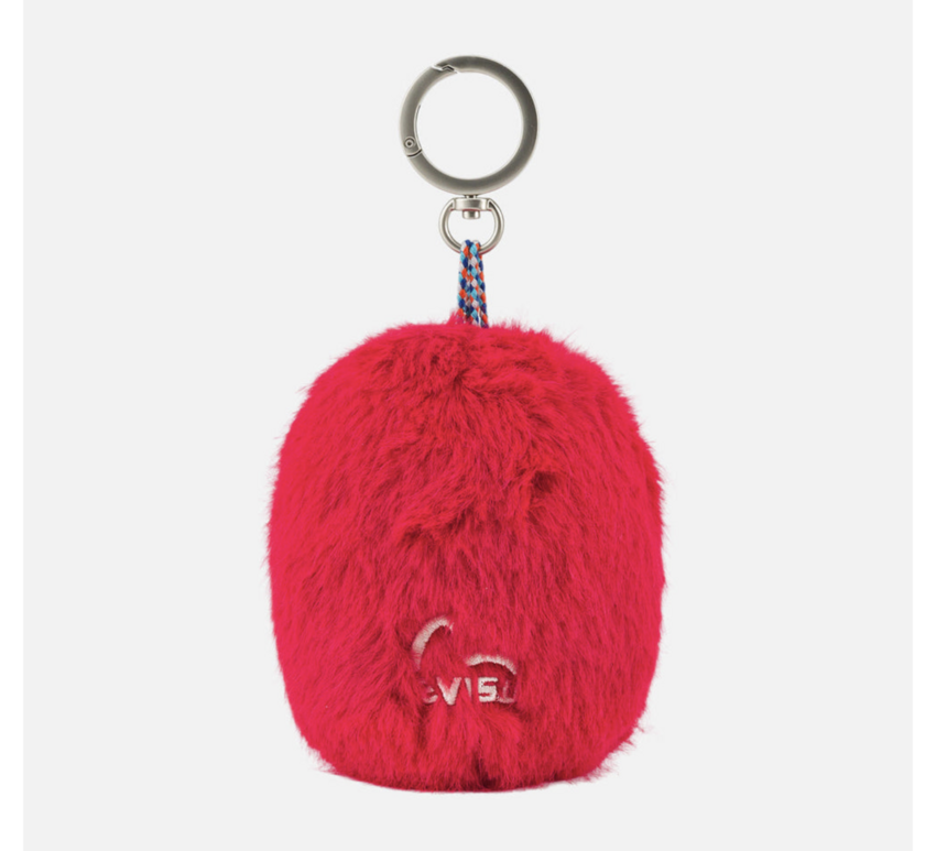 EVISU Evisu Daruma Plush Keychain Red
