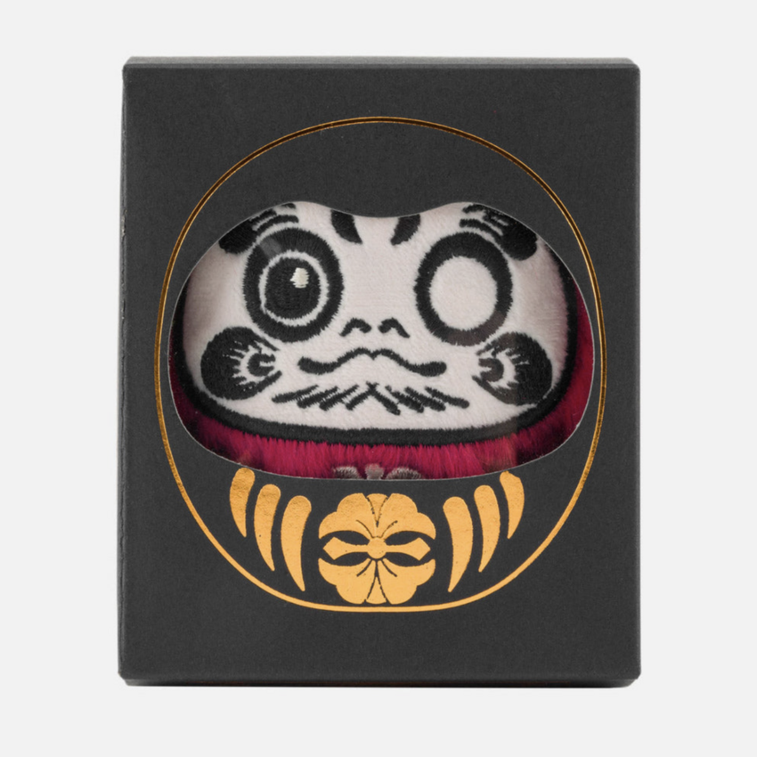 EVISU Evisu Daruma Plush Keychain Red
