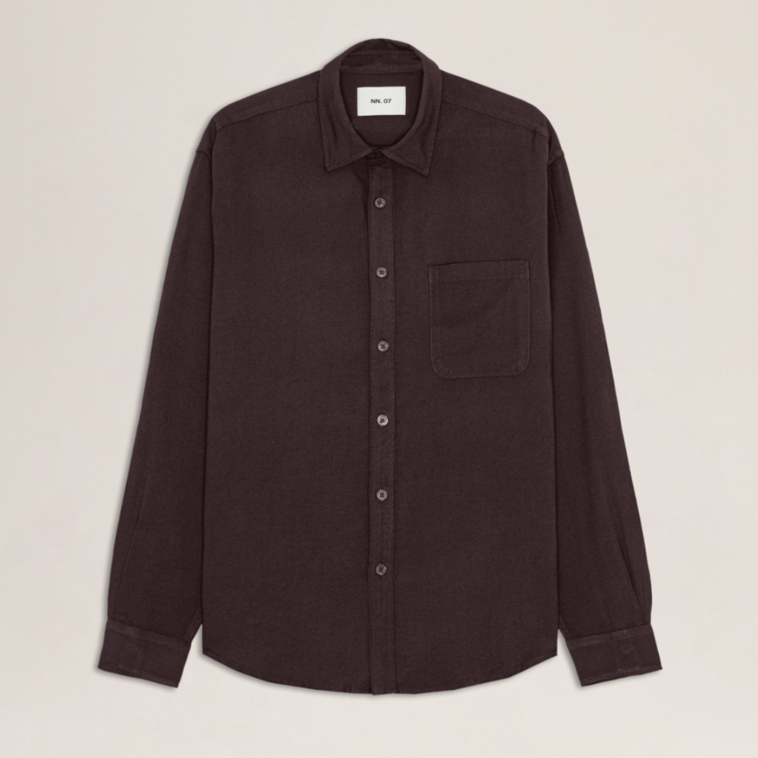 NN.07 Deon Shirt 5027 Deep Truffle