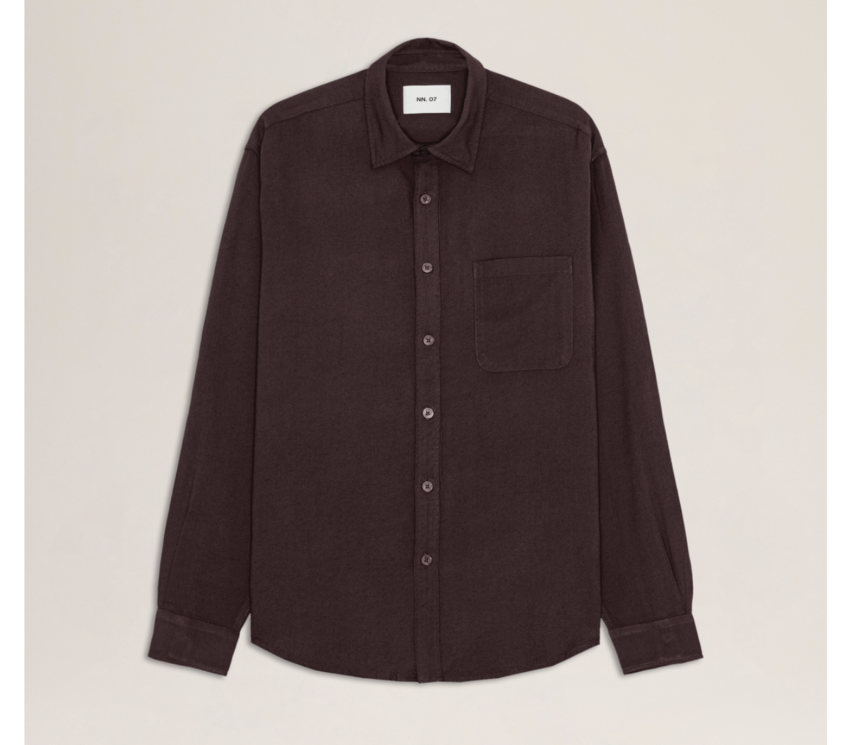 NN.07 Deon Shirt 5027 Deep Truffle