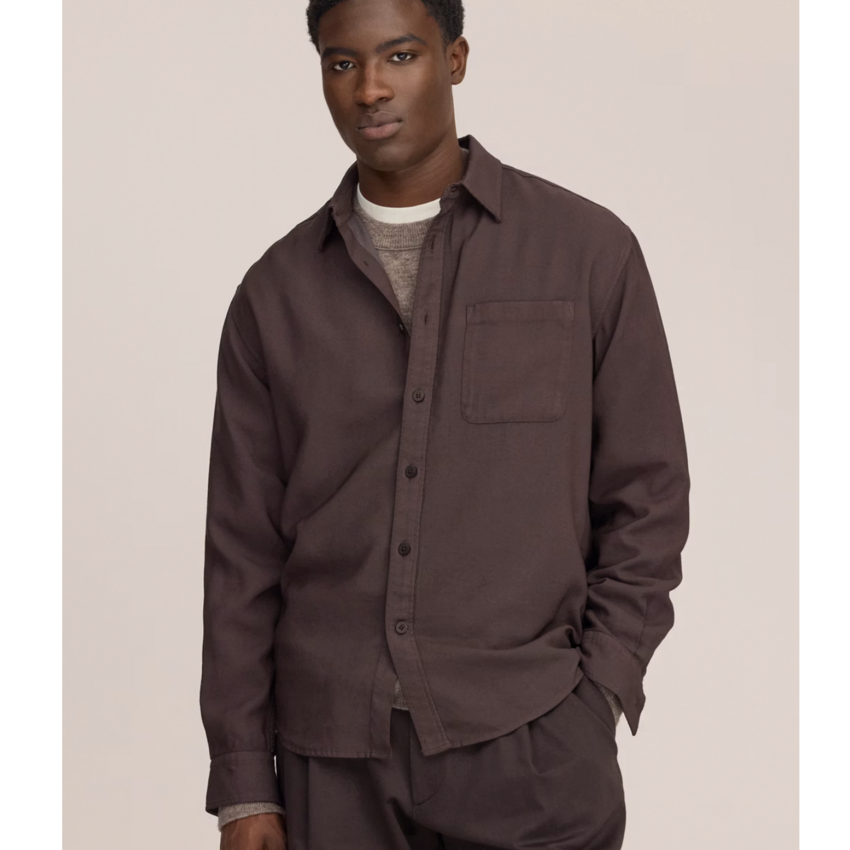 NN.07 Deon Shirt 5027 Deep Truffle