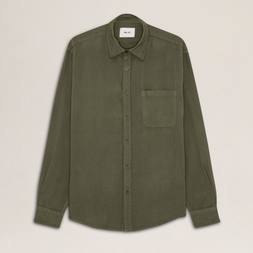 NN.07 Deon Shirt 5027 Shadow Moss