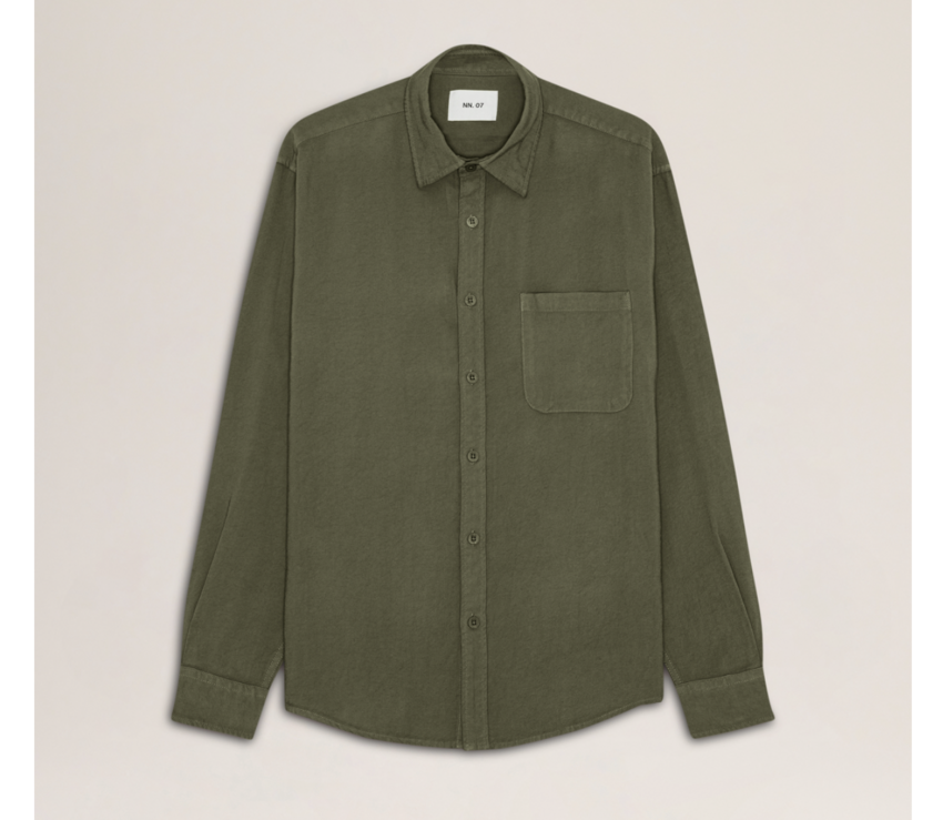 NN.07 Deon Shirt 5027 Shadow Moss