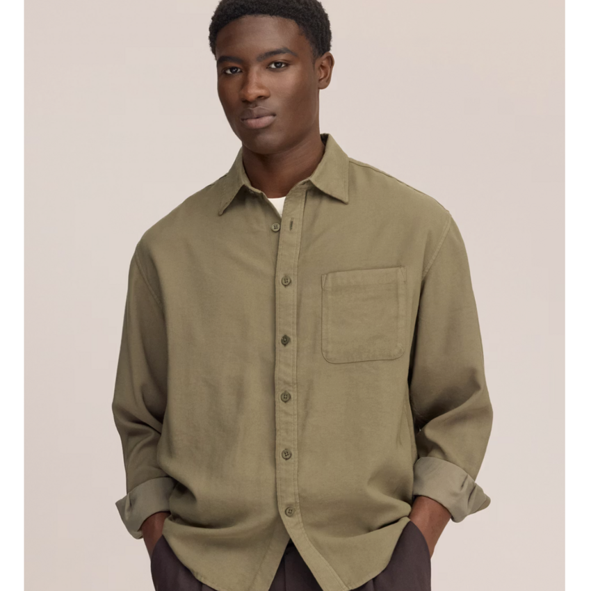 NN.07 Deon Shirt 5027 Shadow Moss