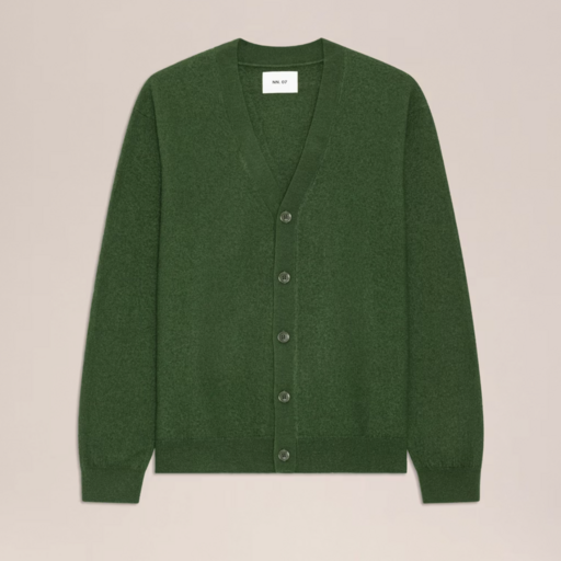 NN.07 Jasper Cardigan 60062 Eden Green