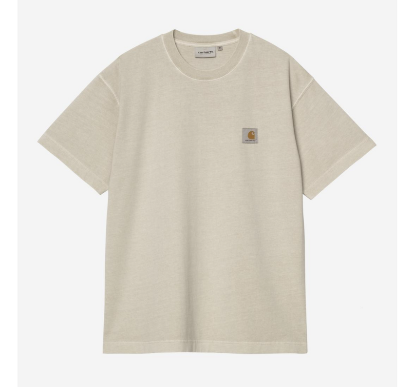 Carhartt WIP S/S Vista T-Shirt Fleur De Sel Garment Dyed