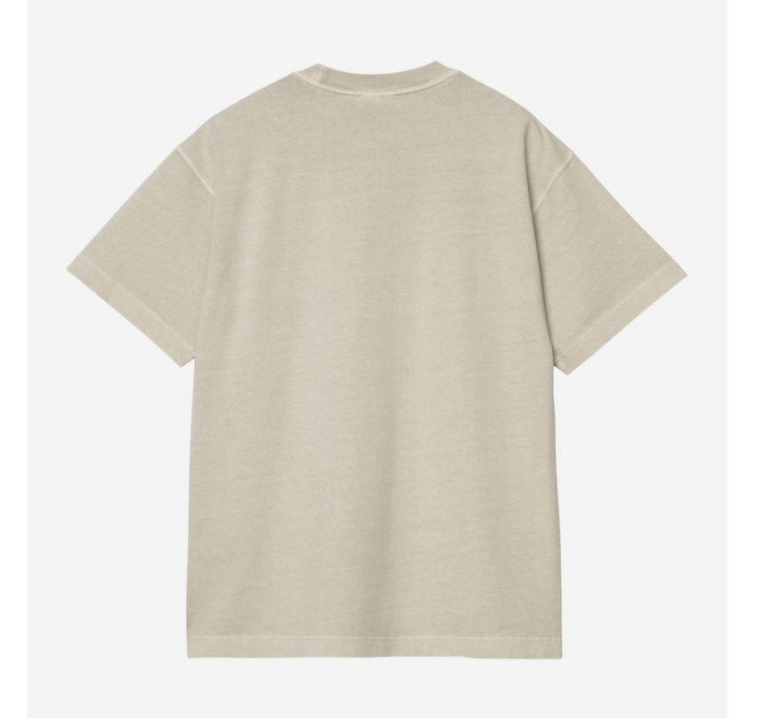 Carhartt WIP S/S Vista T-Shirt Fleur De Sel Garment Dyed