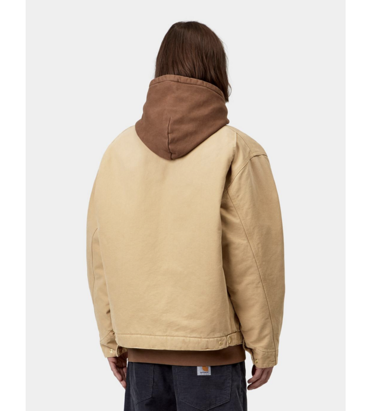 Carhartt WIP OG Detroit Jacket Dearborn Canvas Dusty H/Tabacco