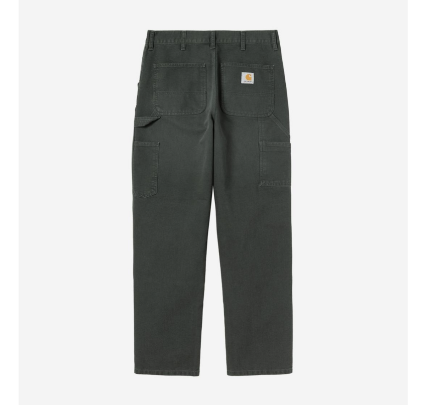 Carhartt WIP Double Knee Pant Dearborn Canvas Raven Stone