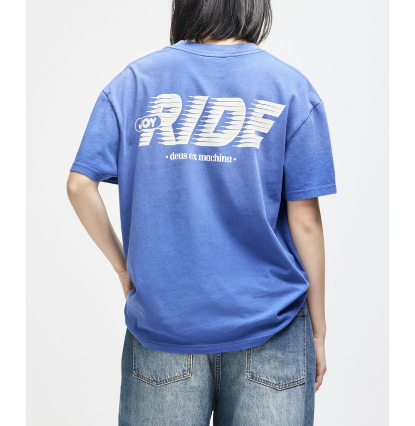 Deus Ex Machina Fast Times Tee Limoges Blue