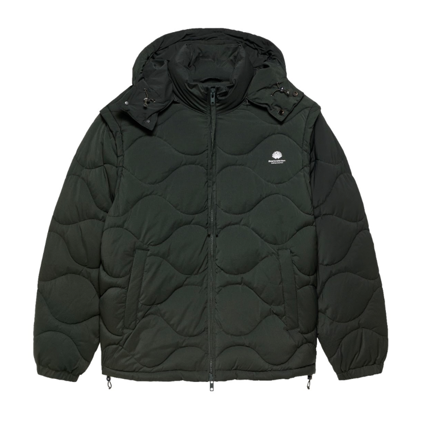 New Amsterdam Surf Association  Detachable Jacket Olive