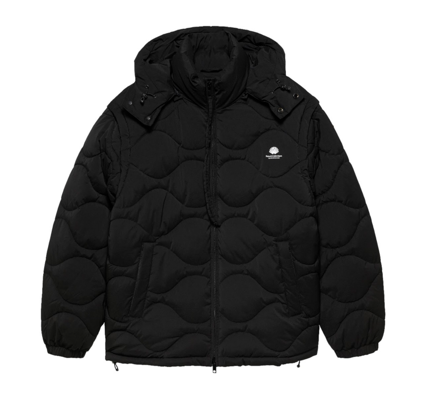New Amsterdam Surf Association  Detachable Jacket Black