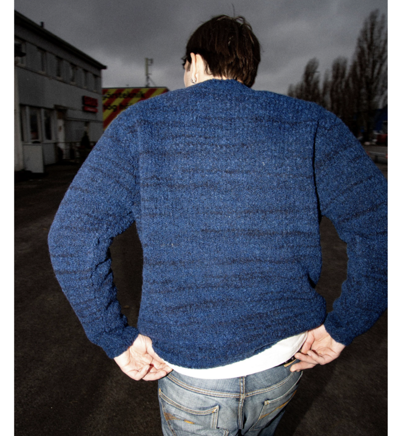 Nudie Jeans Gurra Boucle Sweater Multi