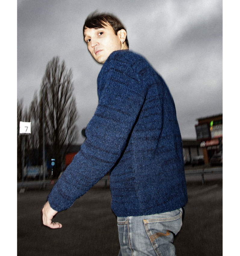 Nudie Jeans Gurra Boucle Sweater Multi