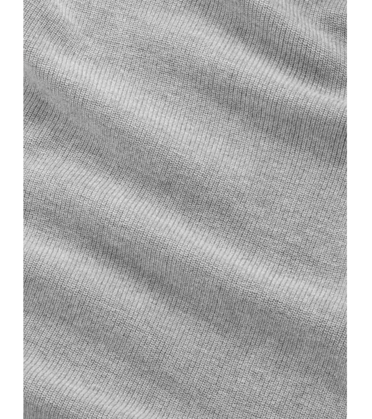 NN.07 Hope Rib 60060 Knitted Sweater Grey Melange