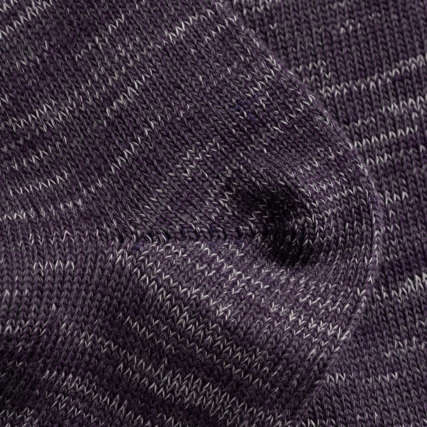 Norse Projects  Bykle Heavy Cotton Twist Sock Vintage Violet