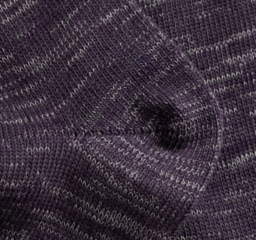 Norse Projects  Bykle Heavy Cotton Twist Sock Vintage Violet