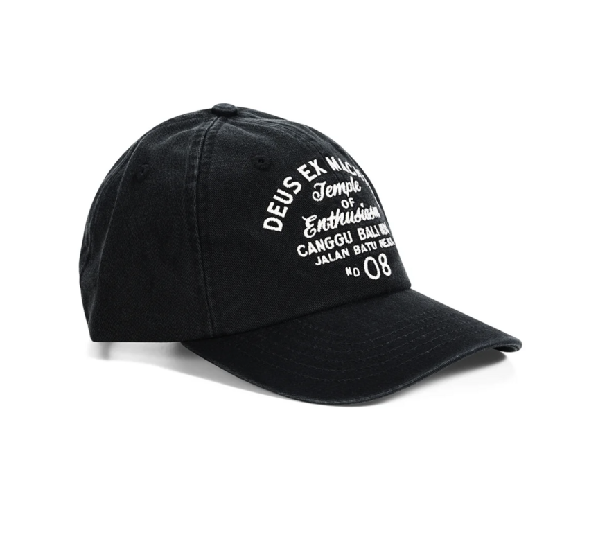 Deus Ex Machina Canggu Sign Cap Black