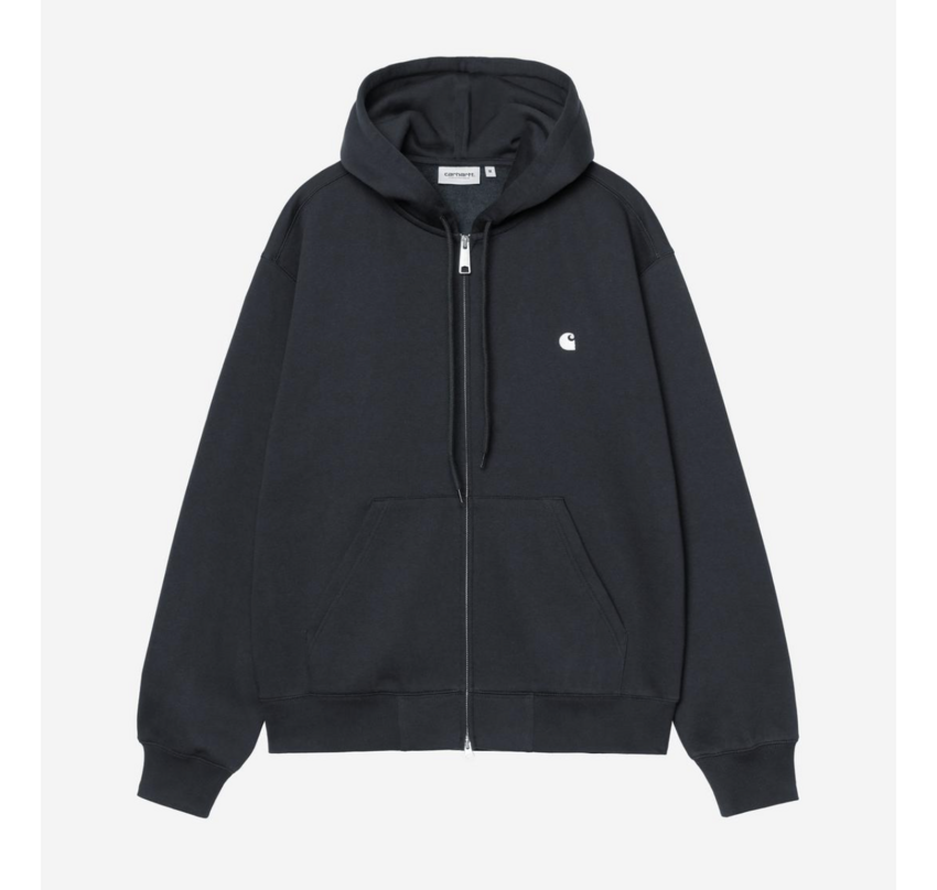 Carhartt WIP Hooded Mack Sweat Jacket Dark Navy/Wax