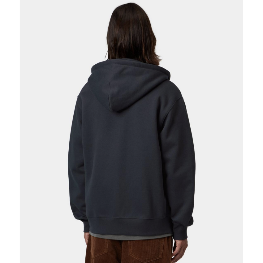 Carhartt WIP Hooded Mack Sweat Jacket Dark Navy/Wax