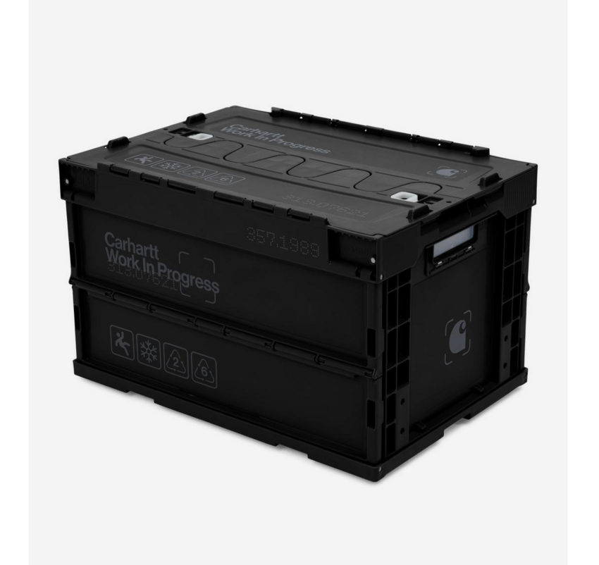 Carhartt WIP Boxed Foldable Container Black/Grey