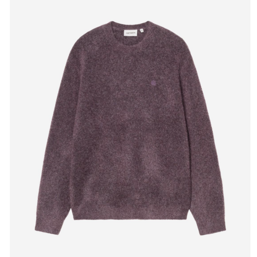 Carhartt WIP Curtis Sweater Tangled Shady Purple