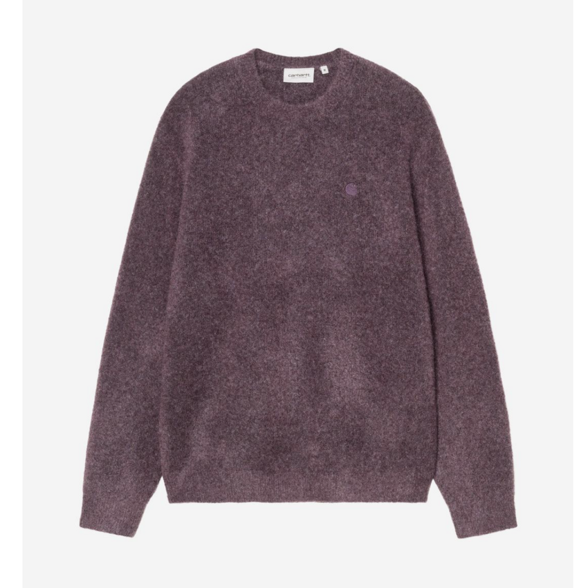 Carhartt WIP Curtis Sweater Tangled Shady Purple