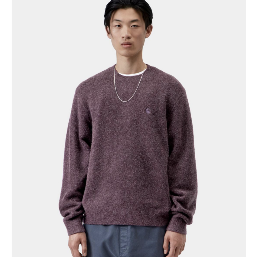 Carhartt WIP Curtis Sweater Tangled Shady Purple