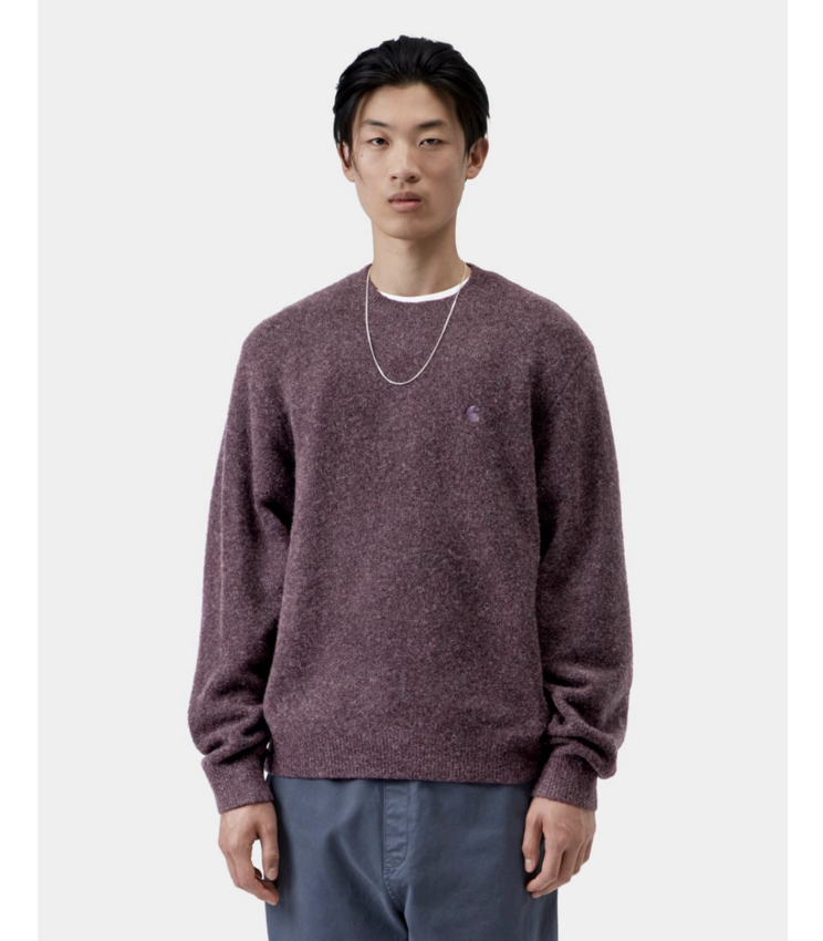 Carhartt WIP Curtis Sweater Tangled Shady Purple