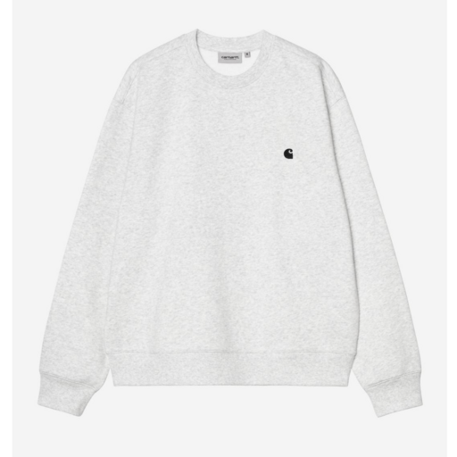 Carhartt WIP Mack Sweat Ash Heather/Black