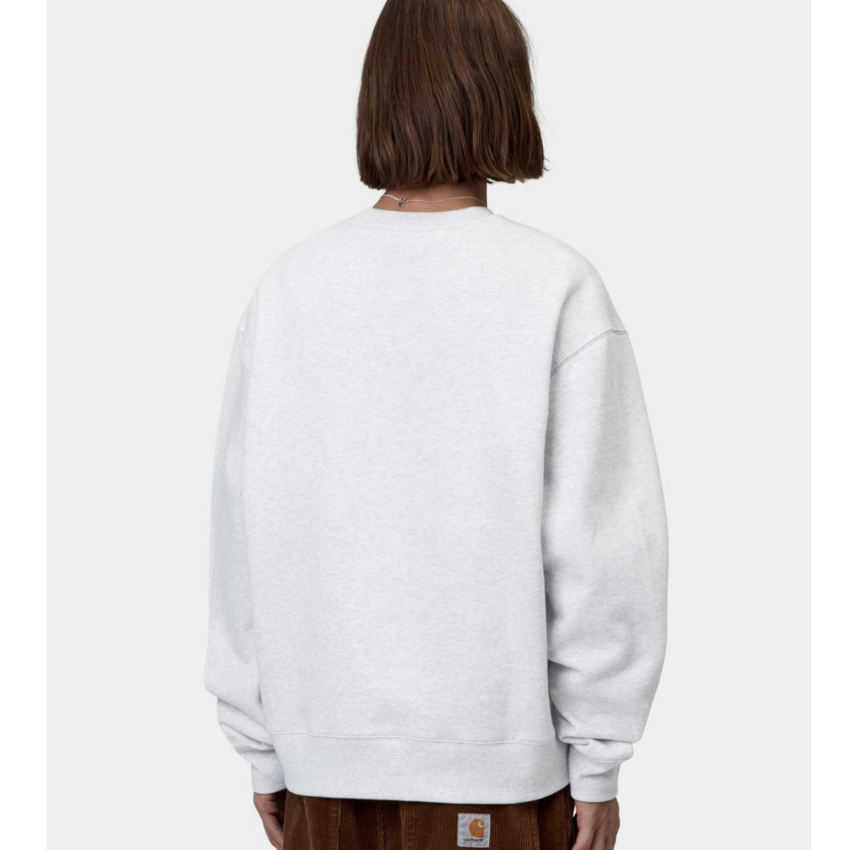 Carhartt WIP Mack Sweat Ash Heather/Black