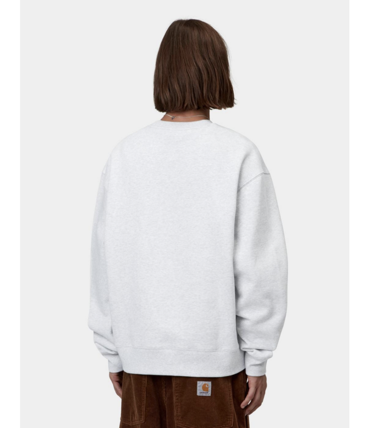 Carhartt WIP Mack Sweat Ash Heather/Black