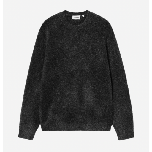 Carhartt WIP Curtis Sweater Tangled Black