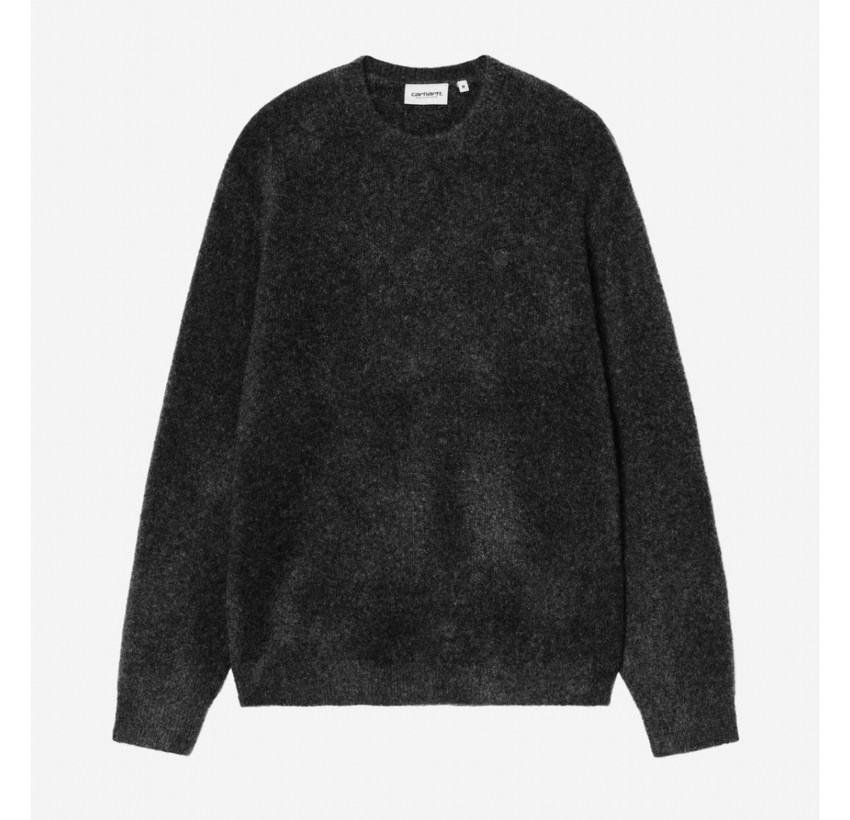 Carhartt WIP Curtis Sweater Tangled Black