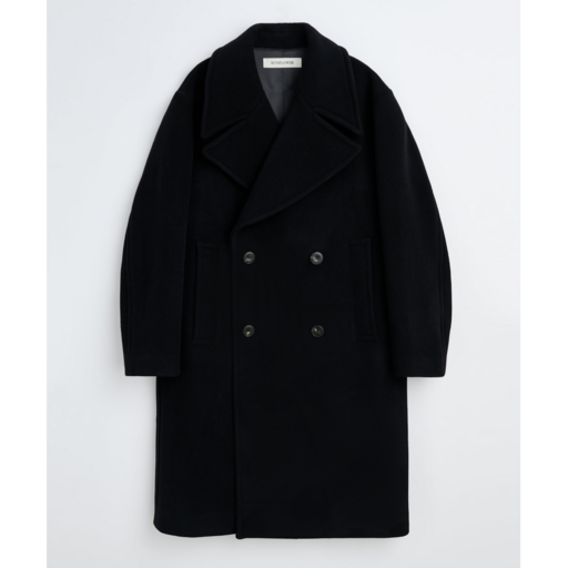 Sunflower DB Overcoat Black