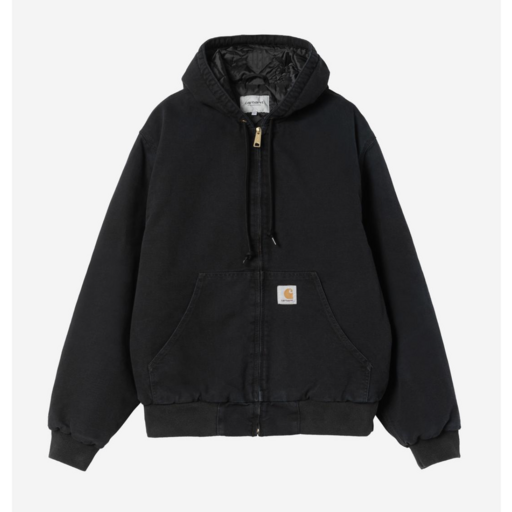 Carhartt WIP OG Active Jacket Black Stone Canvas